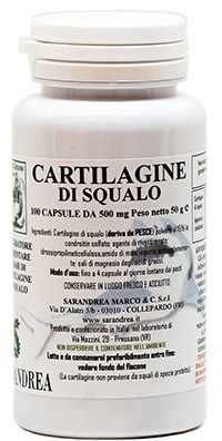 CARTILAGINE DI SQUALO 100 CAPSULE - pharmaluna