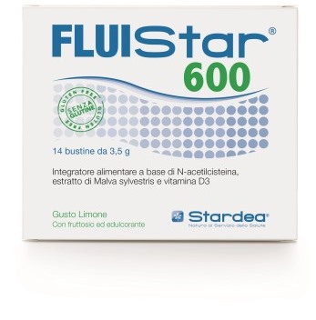 FLUISTAR 600 14 BUSTINE 3,5 G - pharmaluna