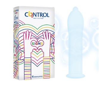 PROFILATTICO CONTROL SIGNS 6 PEZZI - pharmaluna