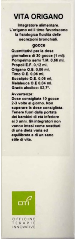VITA ORIGANO GOCCE 30ML - pharmaluna