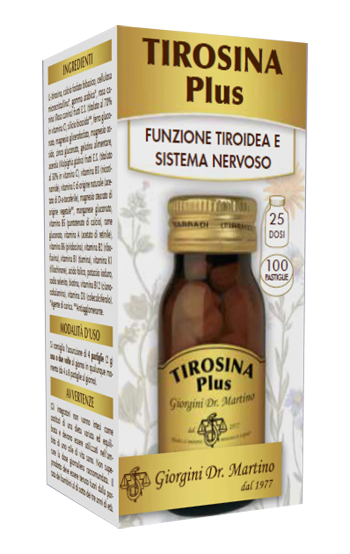 TIROSINA PLUS 100 PASTIGLIE - pharmaluna