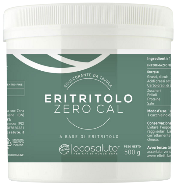 ERITRITOLO ZERO CAL 500 G - pharmaluna