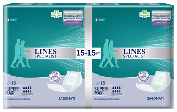 LINES SPECIALIST SAGOMATO MAXI 30 PEZZI - pharmaluna