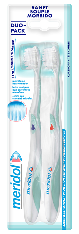 MERIDOL SPAZZOLINO MORBIDO BIPACCO - pharmaluna