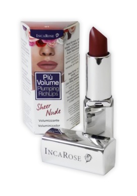 INCAROSE PIU' VOLUME PLUMPING RICHLIPS 01 SHEER NUDE - pharmaluna