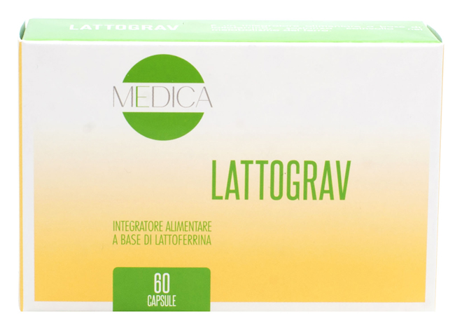 LATTOGRAV INTEGRATORE ALIMENTARE 60 CAPSULE 25,58 GRAMMI* - pharmaluna