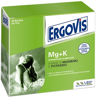 ERGOVIS MG+K 20 BUSTE 10 G - pharmaluna