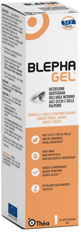 BLEPHAGEL GEL DETERGENTE PALPEBRE 30 G - pharmaluna