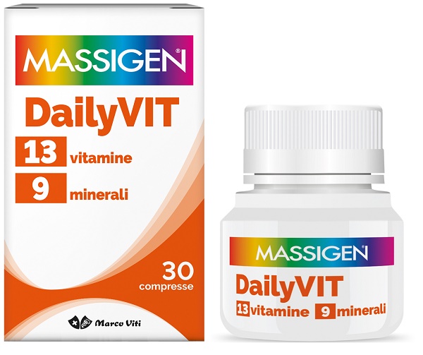 DAILYVIT+ 12 VITAMINE 11 MINERALI 30 COMPRESSE - pharmaluna