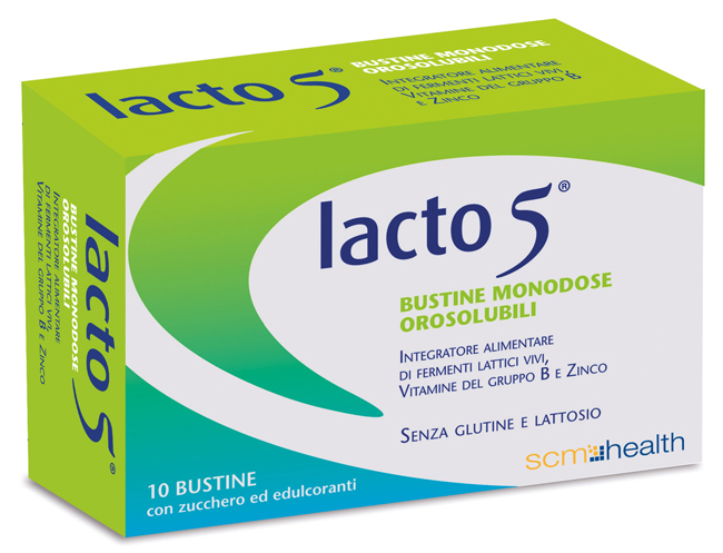 LACTO 5 10 BUSTINE OROSOLUBILI - pharmaluna