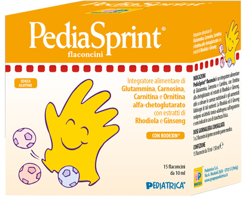 PEDIASPRINT 15 FLACONCINI DA 10 ML - pharmaluna