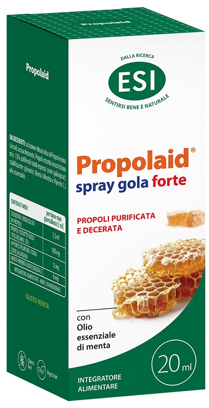 ESI PROPOLAID SPRAY GOLA FORTE 20 ML - pharmaluna