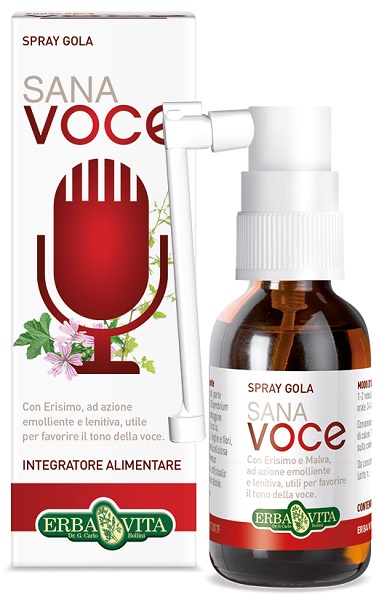 SANA VOCE SPRAY GOLA 30 ML - pharmaluna