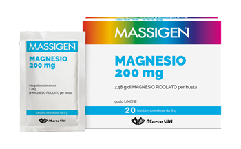 MASSIGEN MAGNESIO 20 BUSTINE - pharmaluna