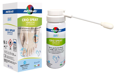 MASTER-AID FOOT CARE CRIO SPRAY VERRUCHE 50 ML - pharmaluna