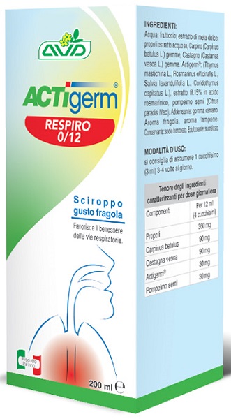 ACTIGERM RESPIRO 0-12 200 ML - pharmaluna