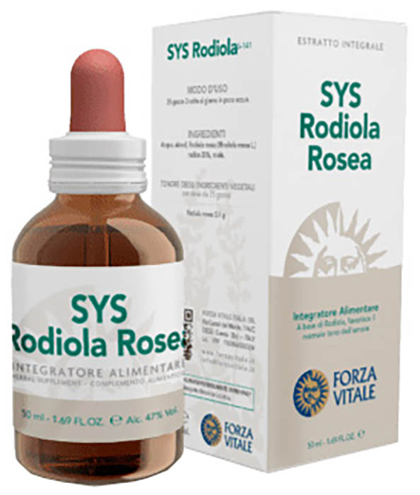 SYS RODIOLA ROSEA GOCCE 50 ML - pharmaluna