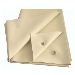 TELO IMPERMEABILE FOGLIO PURA GOMMA CM90X200 CON OCCHIELLI - pharmaluna