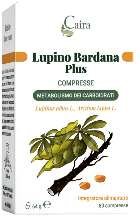 CAIRA LUPINO BARDANA 110 COMPRESSE - pharmaluna