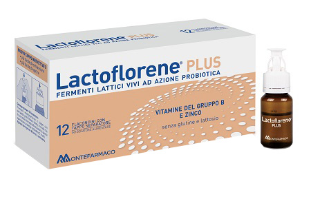 LACTOFLORENE PLUS 12 FLACONCINI 10 ML - pharmaluna