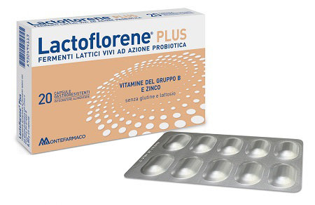 LACTOFLORENE PLUS 20 CAPSULE GASTRORESISTENTI - pharmaluna