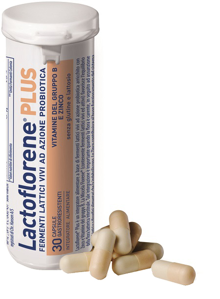 LACTOFLORENE PLUS 30 CAPSULE GASTRORESISTENTI - pharmaluna