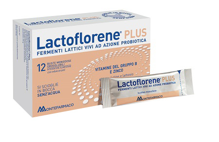 LACTOFLORENE PLUS 12 BUSTINE MONODOSE - pharmaluna