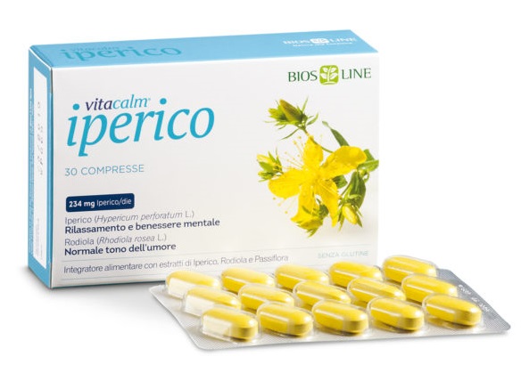 VITACALM IPERICO 30 COMPRESSE - pharmaluna