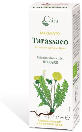 CAIRA TARASSACO MACERATO IDROALCOLICO BIO GOCCE 50 ML - pharmaluna