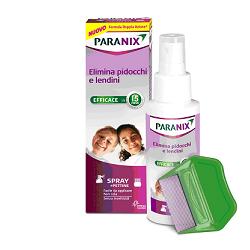 PARANIX SPRAY TRATTAMENTO ANTIPEDICULOSI 100 ML + PETTINE - pharmaluna