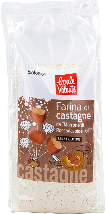 FARINA DI CASTAGNE BIO 375 G - pharmaluna