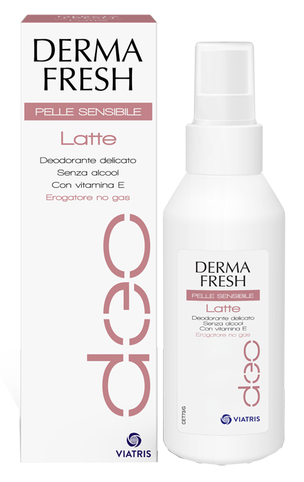DERMAFRESH PELLE SENSIBILE LATTE DEODORANTE DELICATO 100 ML - pharmaluna