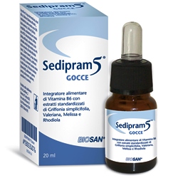 SEDIPRAM 5 GOCCE 20 ML - pharmaluna
