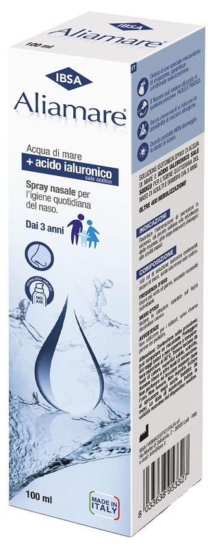 ALIAMARE BABY SPRAY FLACONE DA 100ML - pharmaluna