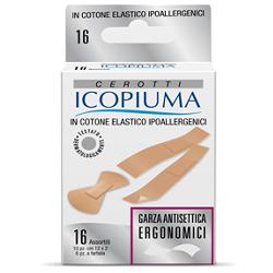 CEROTTO ICOPIUMA ELASTICO ERGONOMICO 16 PEZZI - pharmaluna