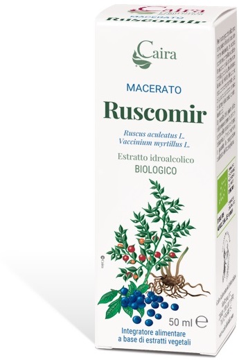 CAIRA RUSCOMIR MACERATO IDROALCOLICO BIO GOCCE 50 ML - pharmaluna