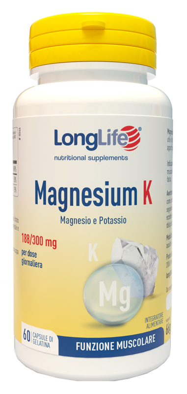 LONGLIFE MAGNESIUM K 60 CAPSULE - pharmaluna