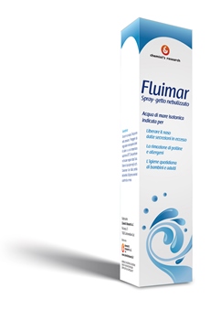 FLUIMAR SPRAY SOLUZIONE ISOTONICA STERILE ACQUA DI MARE RICCA DI SALI E OLIGOELEMENTI INDICATA PER PULIZIA DELLE CAVITA'NASALI IN CASO DI ECCESSIVA SECCHEZZA - pharmaluna