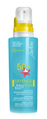 DEFENCE SUN BABY LATTE SOLARE 50+ SPRAY 125 ML - pharmaluna