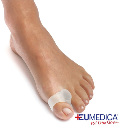 DIVARICATORE GEL TOE SPREADER CON ANELLO DI FISSAGGIO AL SECONDO DITO L - pharmaluna