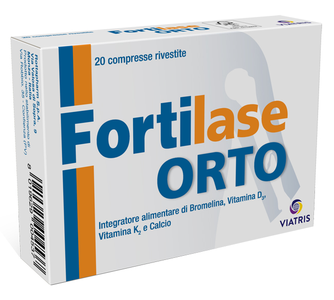 FORTILASE ORTO 20 COMPRESSE RIVESTITE - pharmaluna