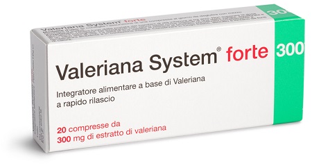 VALERIANA SYSTEM FORTE 20 COMPRESSE - pharmaluna