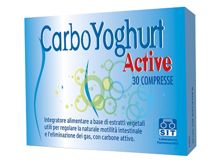 CARBOYOGHURT ACTIVE 30 COMPRESSE - pharmaluna