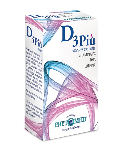 D3PIU GOCCE 20 ML - pharmaluna