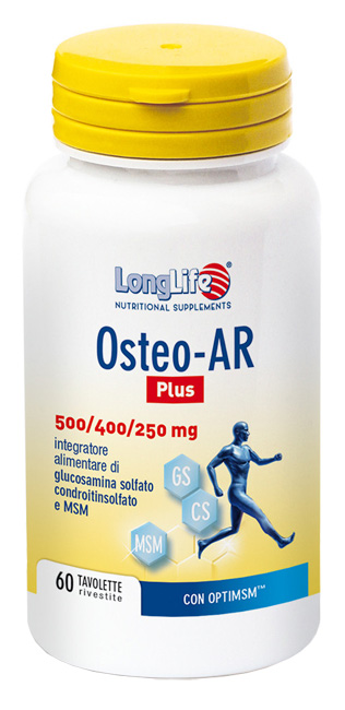 LONGLIFE OSTEO-AR PLUS 60 TAVOLETTE RIVESTITE - pharmaluna