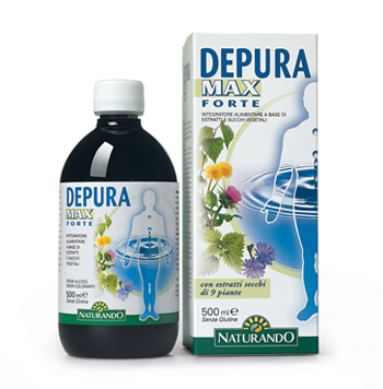 DEPURA MAX FORTE 500 ML - pharmaluna