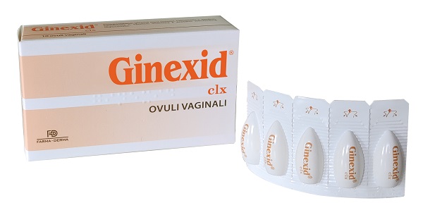 GINEXID 10 OVULI VAGINALI 2 G - pharmaluna