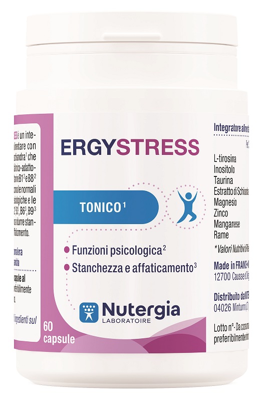 ERGYSTRESS 60 CAPSULE - pharmaluna