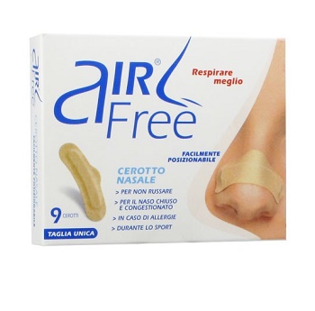 AIRFREE CEROTTO NASALE 9PEZZI - pharmaluna