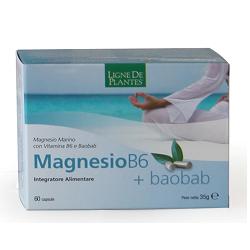 MAGNESIO B6 + BAOBAB 60 CAPSULE - pharmaluna